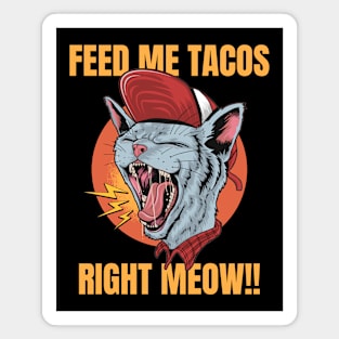 Tacocat - Funny Taco Lover Magnet